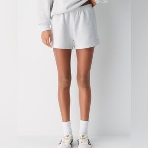 Aritzia sweat fleece shorts